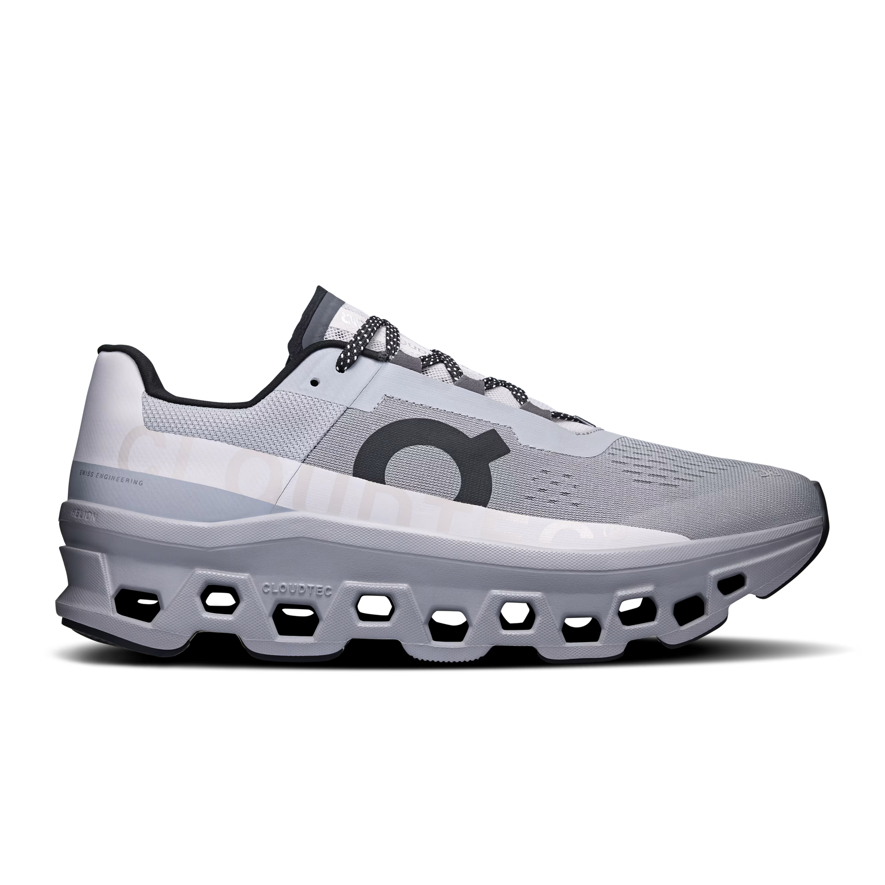 On Cloudmonster Alloy | Silver