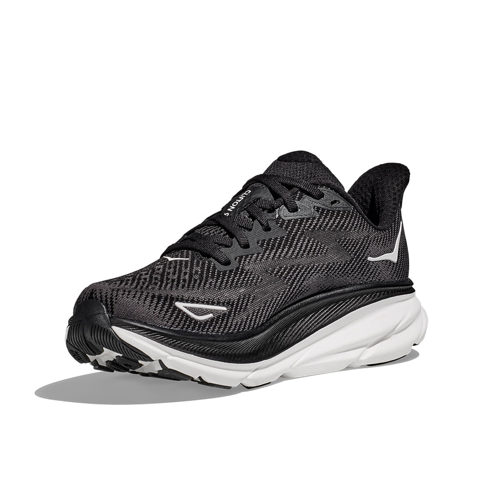 Hoka Clifton 9 - Black White
