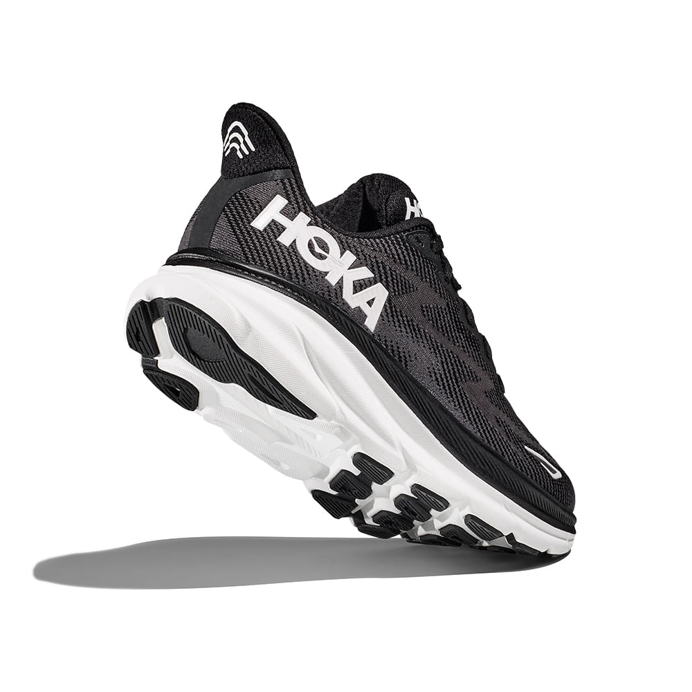Hoka Clifton 9 - Black White