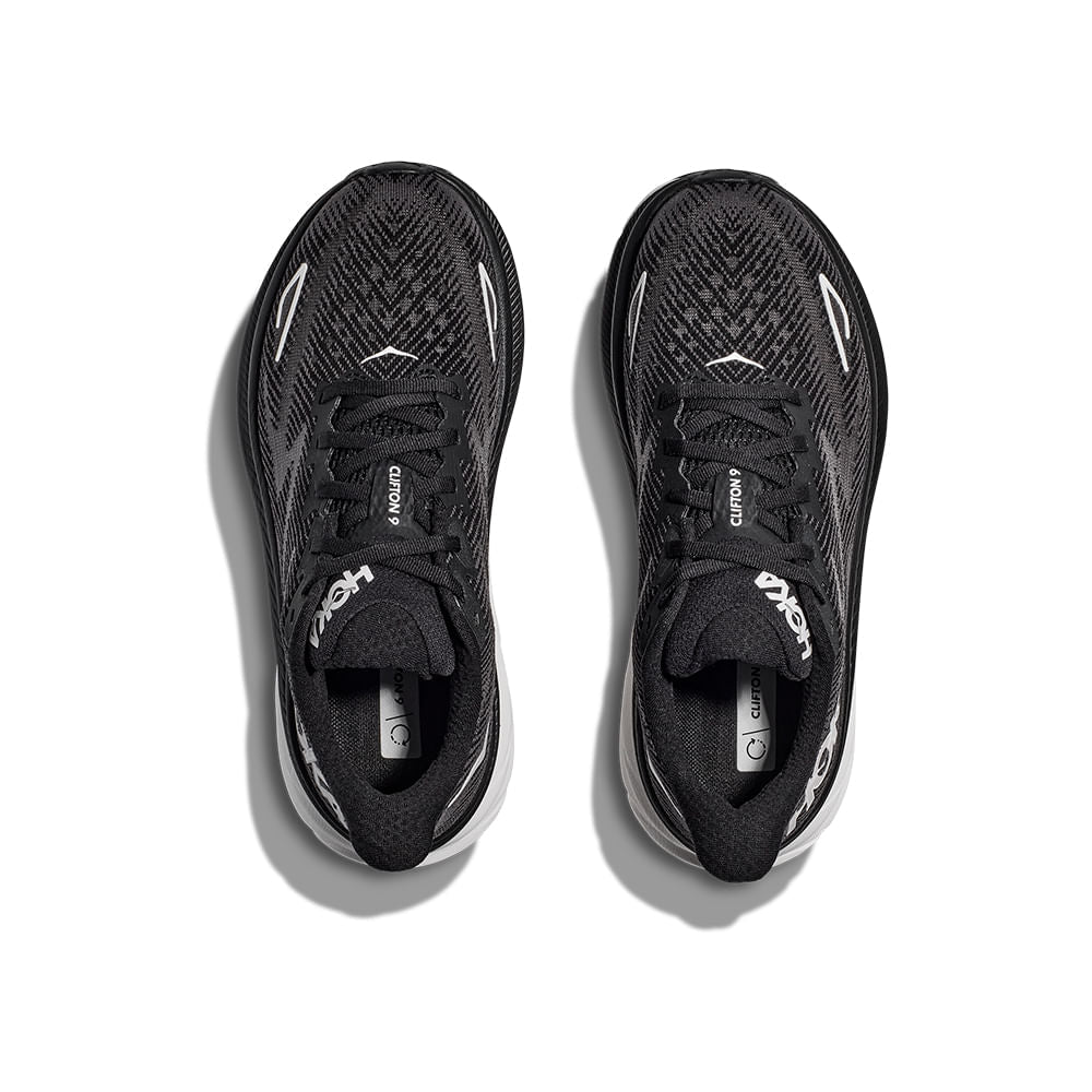 Hoka Clifton 9 - Black White