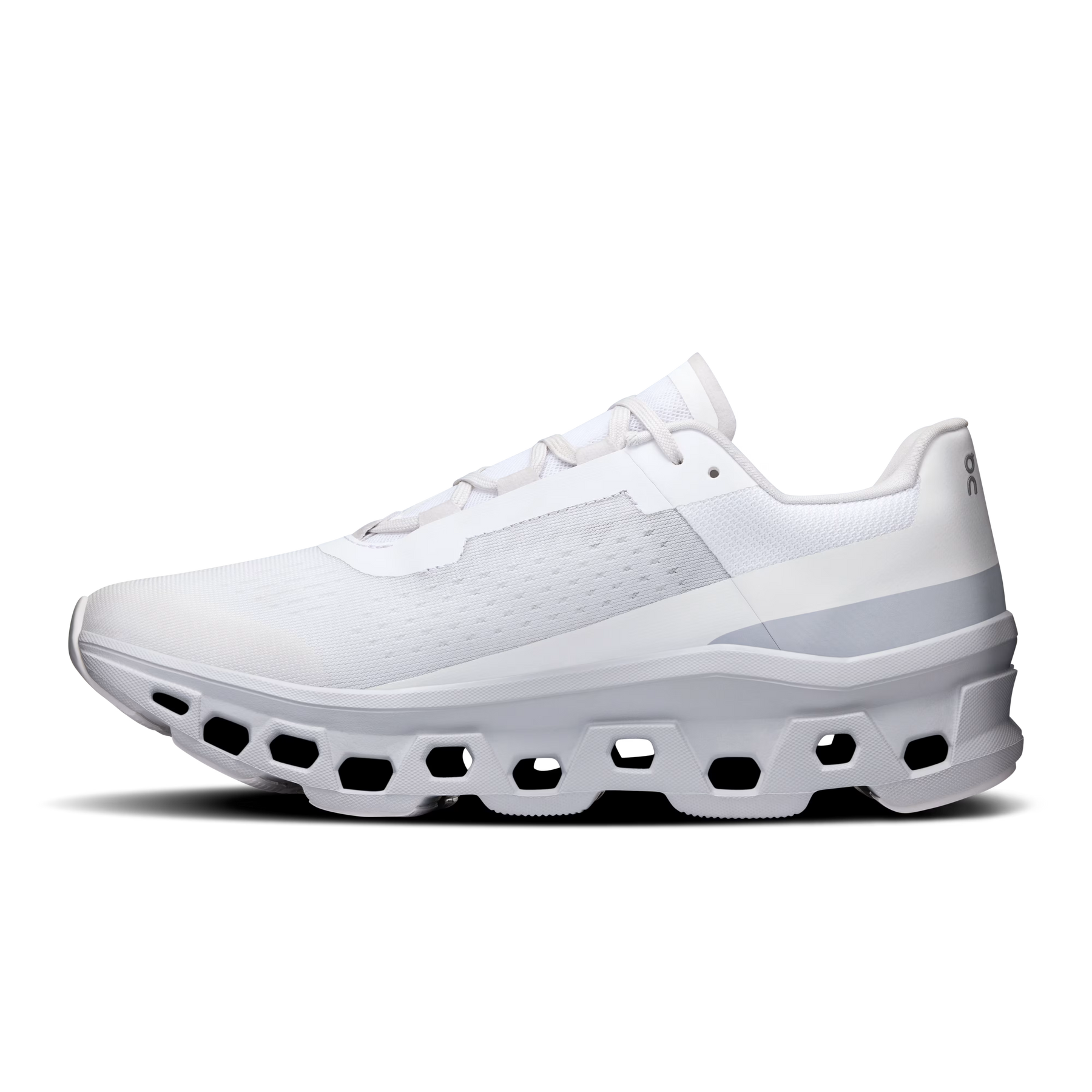 On Cloudmonster White | Glacier