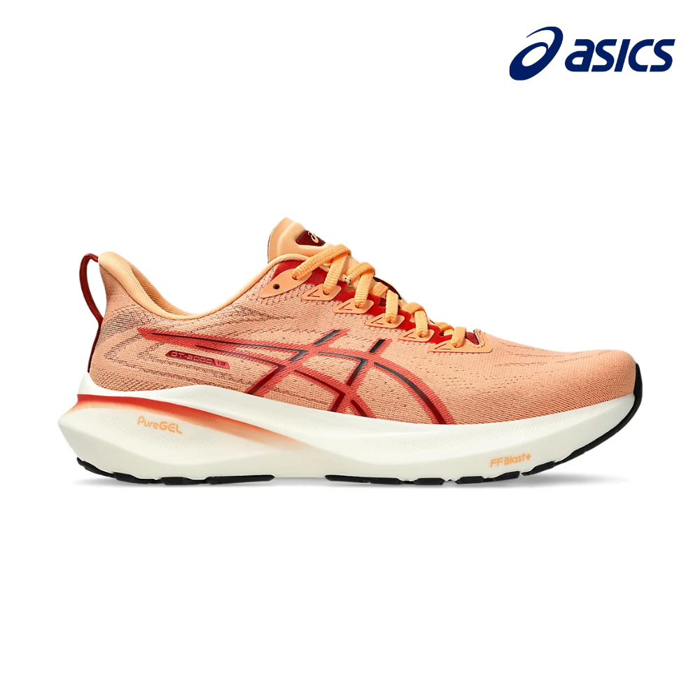 ASICS Men GT-2000 13 Wide - Faded Orange / Desert Red
