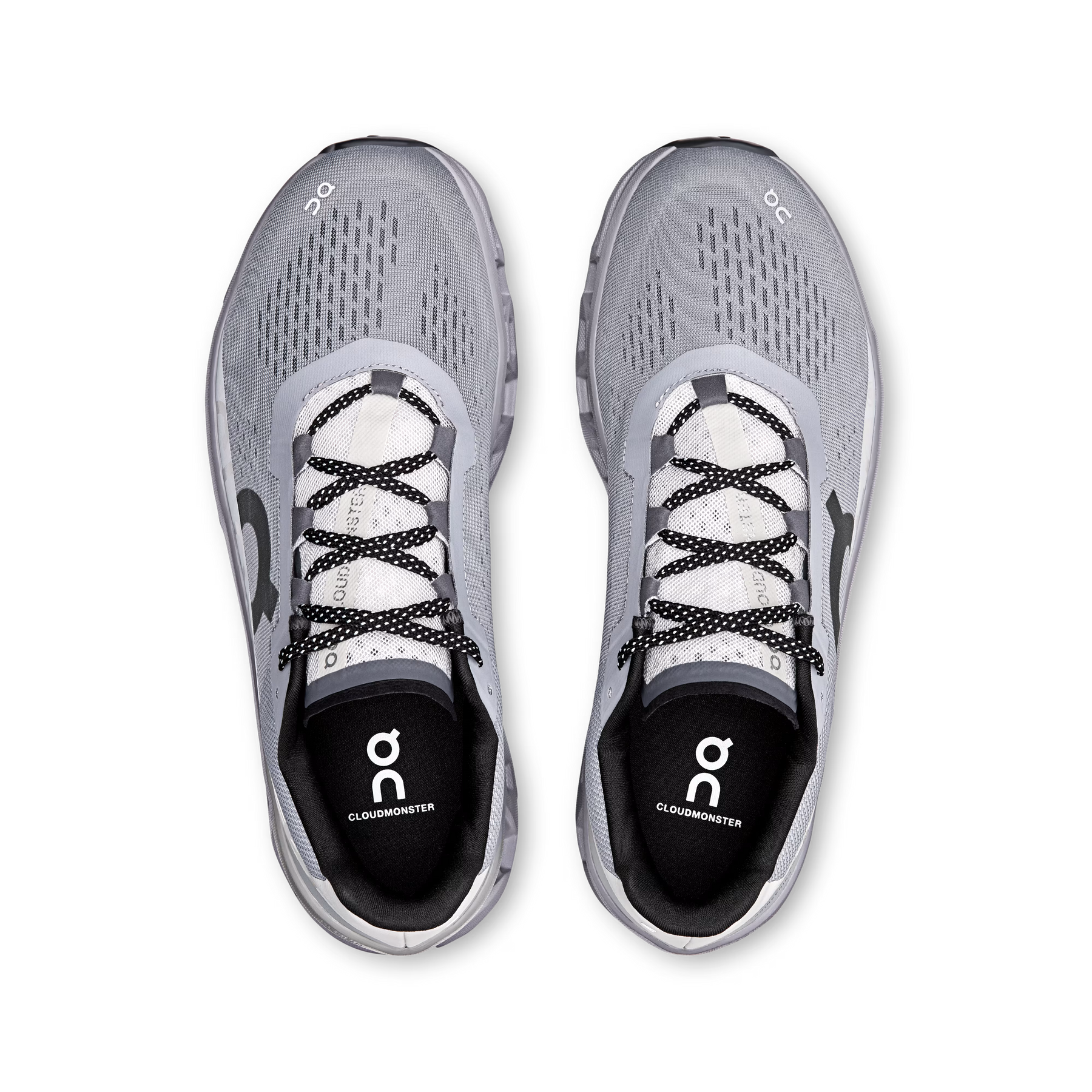 On Cloudmonster Alloy | Silver