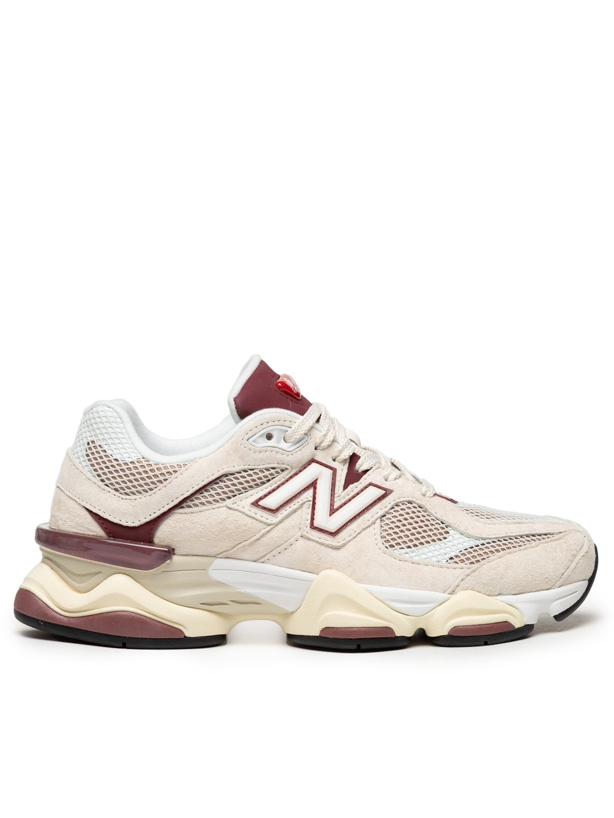 New Balance 9060 Linen Burgundy