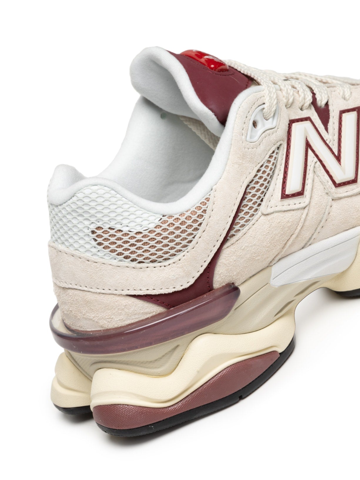 New Balance 9060 Linen Burgundy