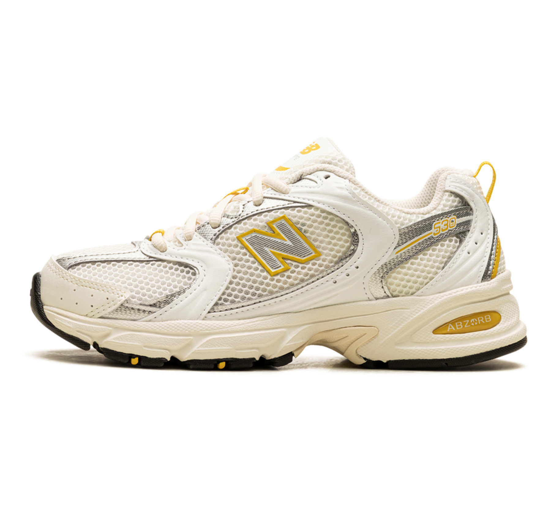 New Balance 530 "Sea Salt / White / Ginger Lemon / Silver Metallic"