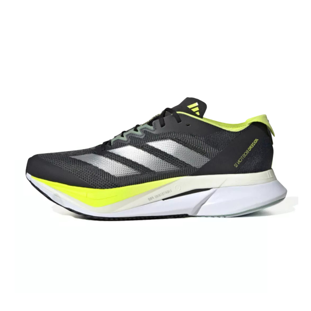 Adizero Boston 12 - Aurora Ink / Silver Metallic / Pulse Lime