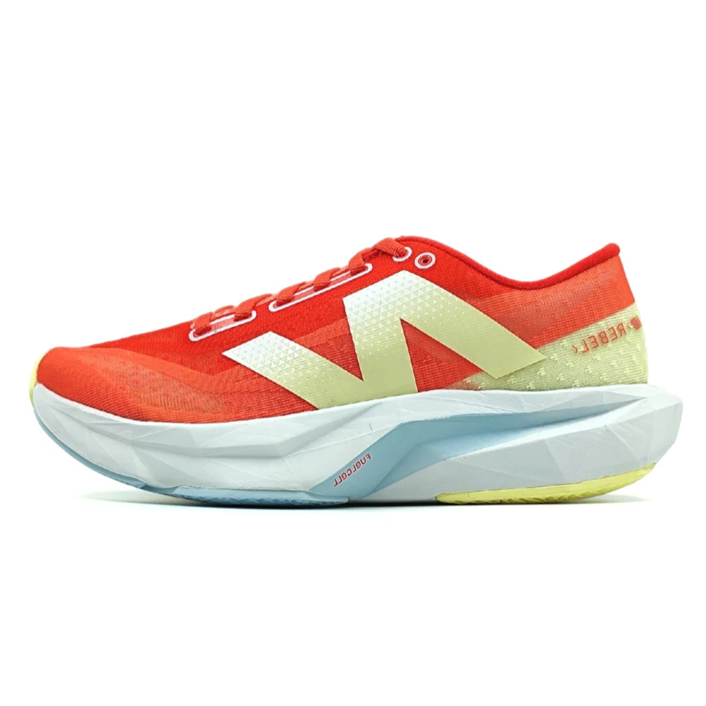 NB FuelCell Rebel V4 - Coral/Gold