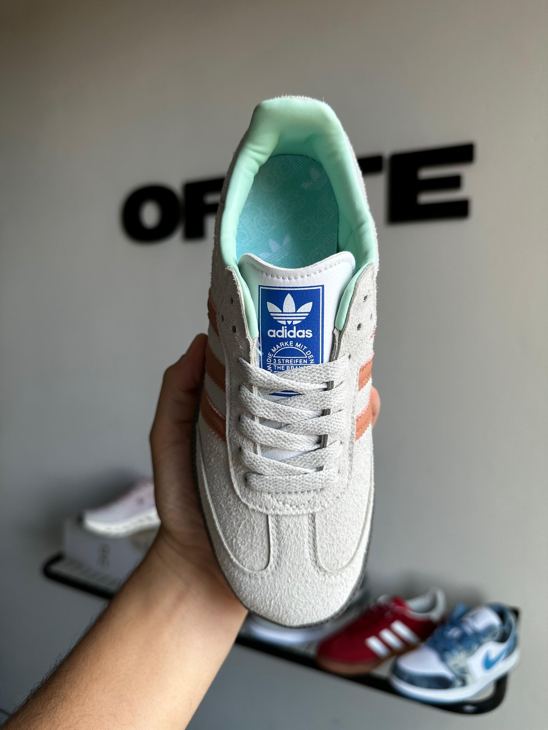 Adidas Samba Crystal White (PRONTA ENTREGA)
