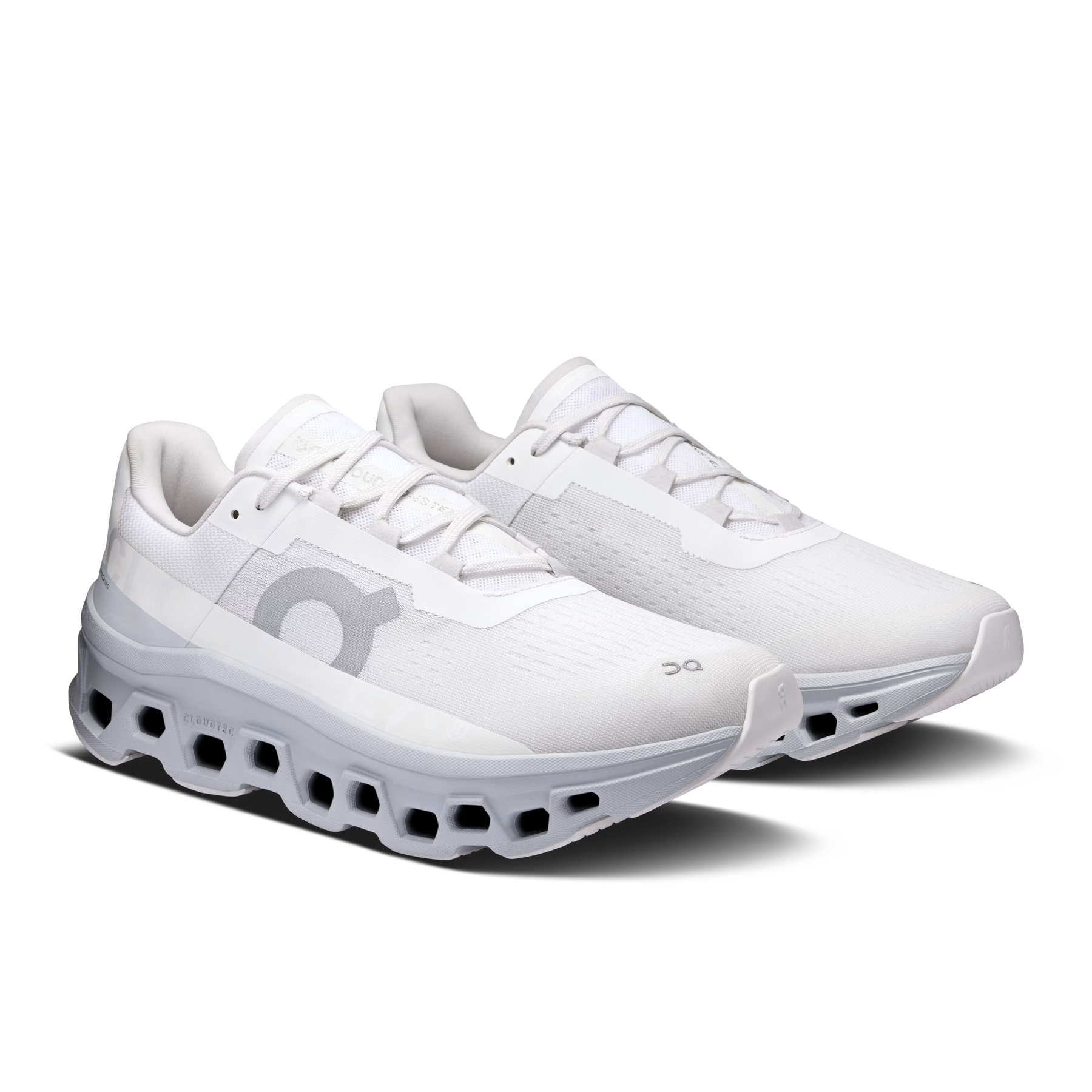 On Cloudmonster White | Glacier