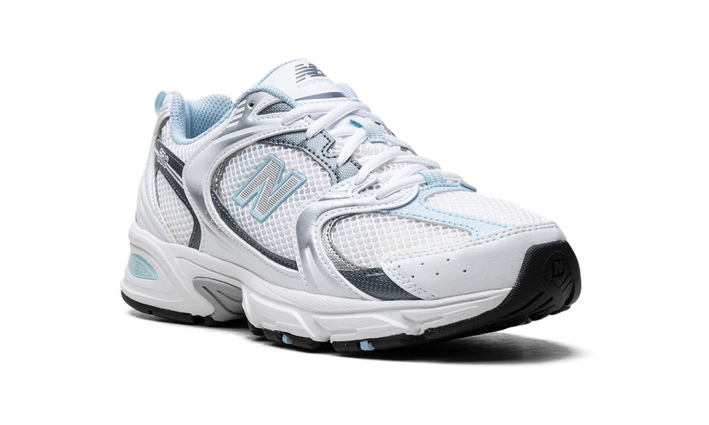 New Balance 530 "White / Dark Arctic Grey / Light Chrome Blue"