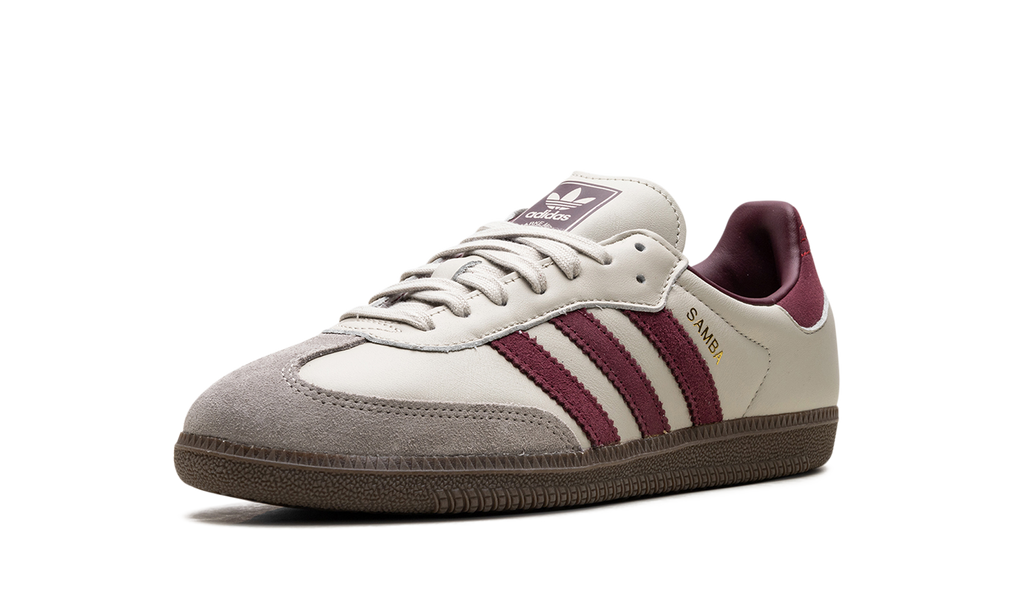 Samba OG "Putty Grey Maroon"