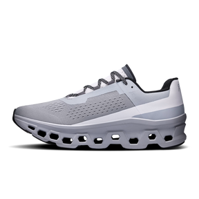 On Cloudmonster Alloy | Silver
