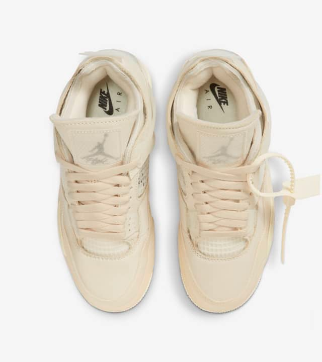 Off-White x Air Jordan 4 SP 'Sail'