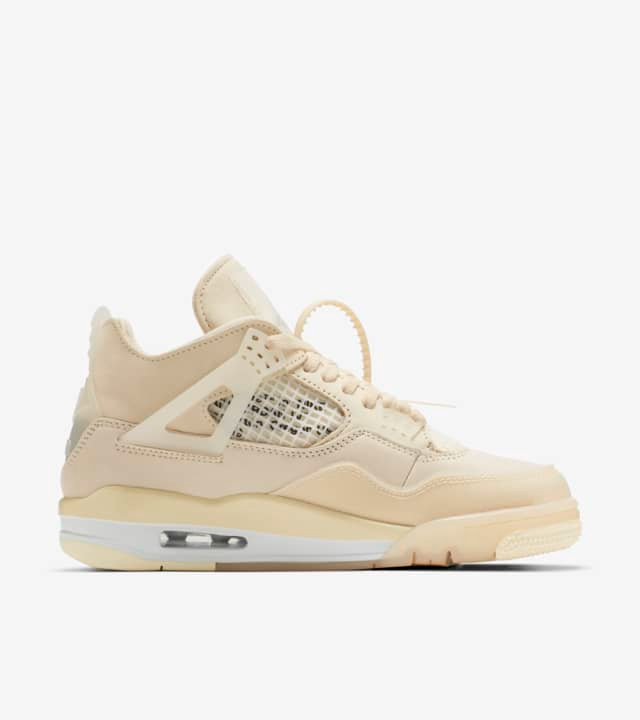 Off-White x Air Jordan 4 SP 'Sail'