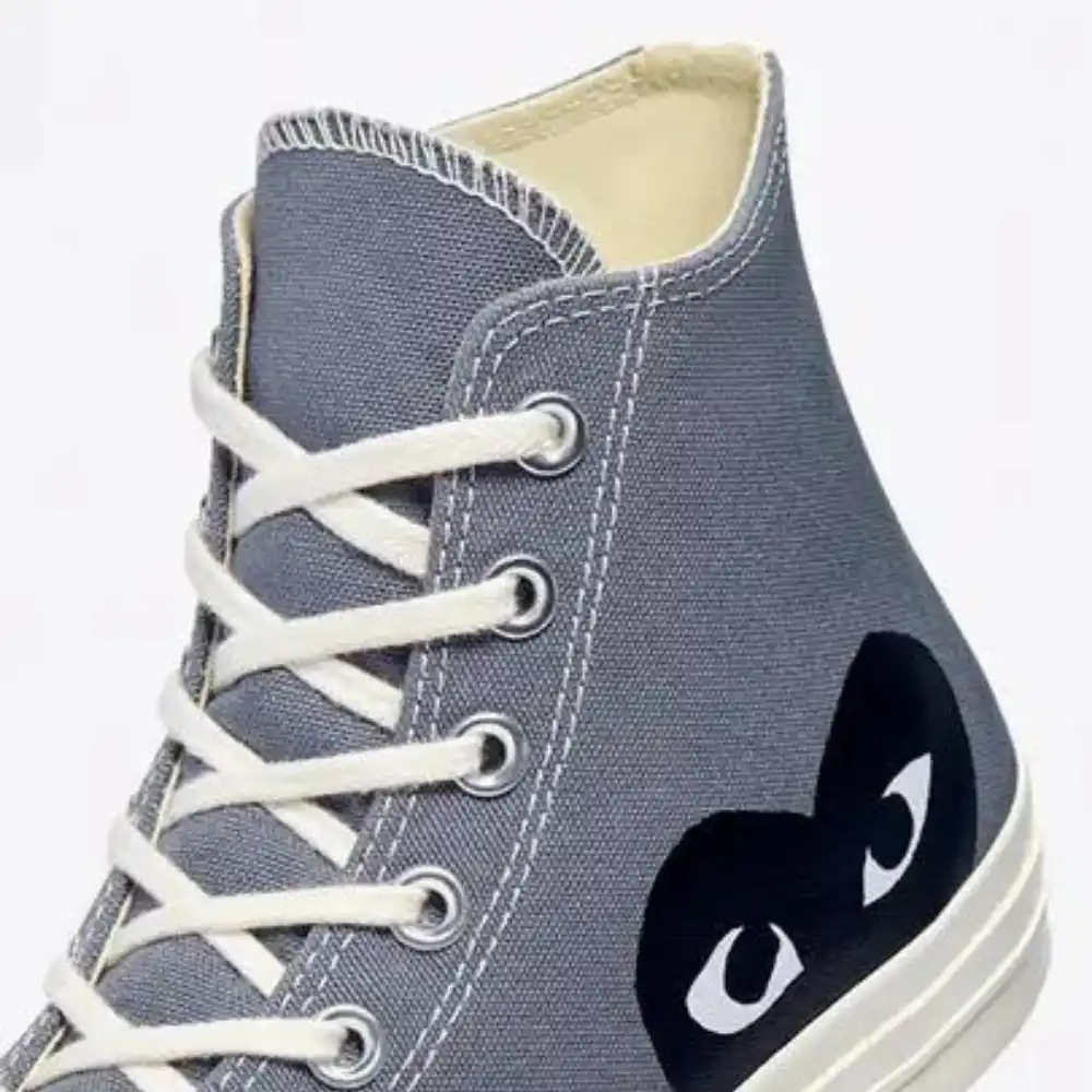 Comme des Garçons PLAY x Converse Chuck 70 Grey