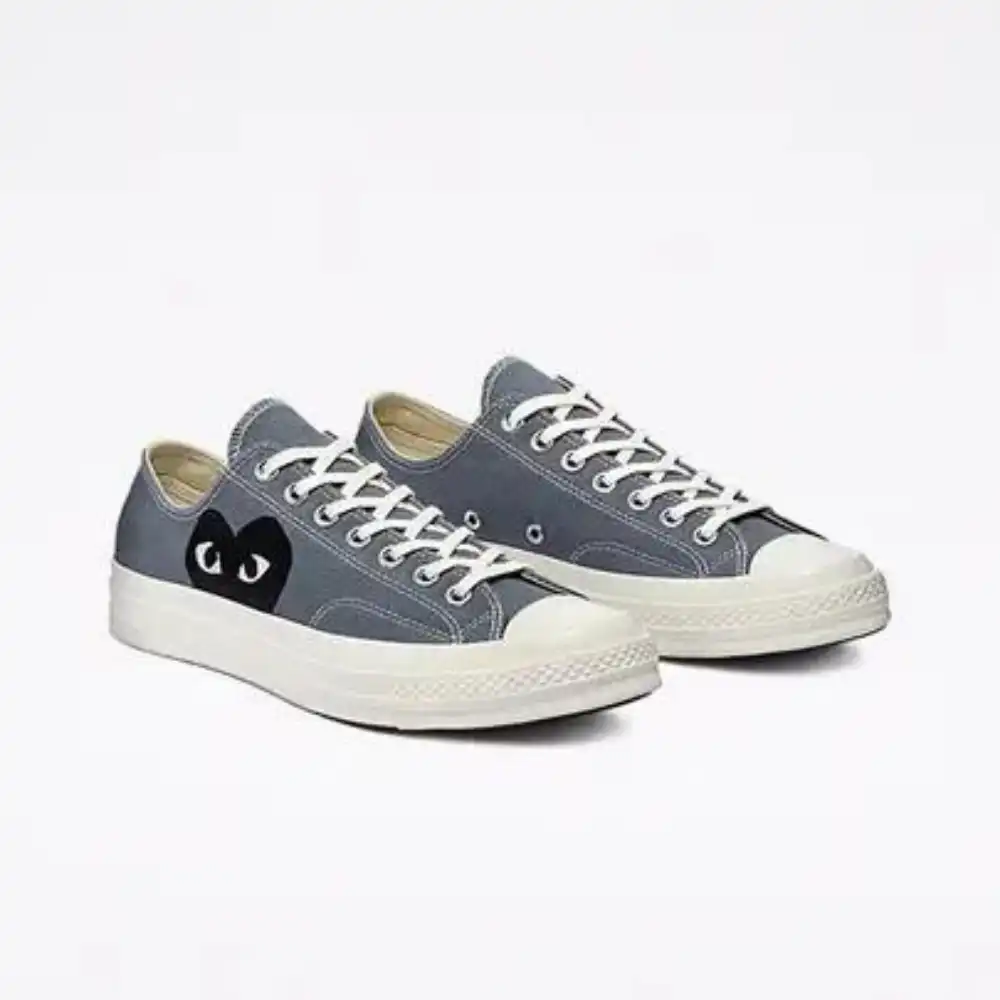 Comme des Garçons PLAY x Converse Chuck 70 Low Grey