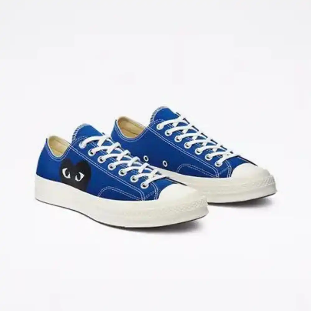 Comme des Garçons PLAY x Converse Chuck 70 Low Blue