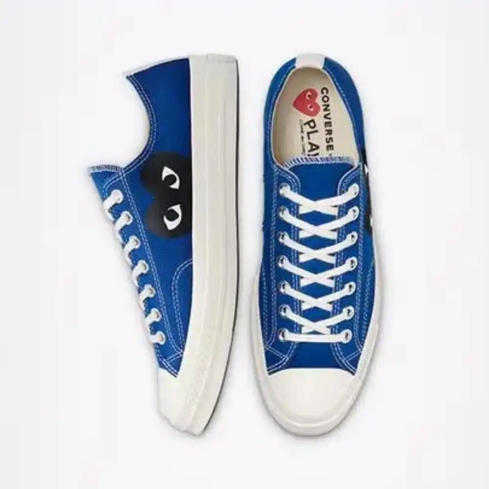 Comme des Garçons PLAY x Converse Chuck 70 Low Blue