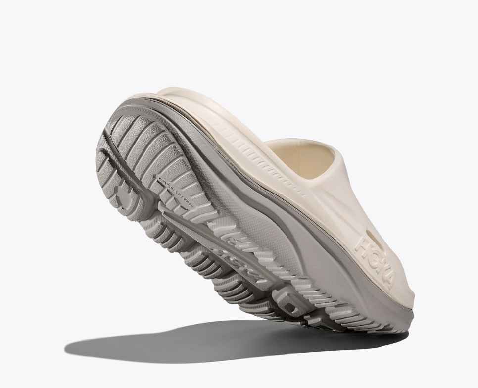Hoka Ora Recovery Slide 3 -  Alabaster / Stardust