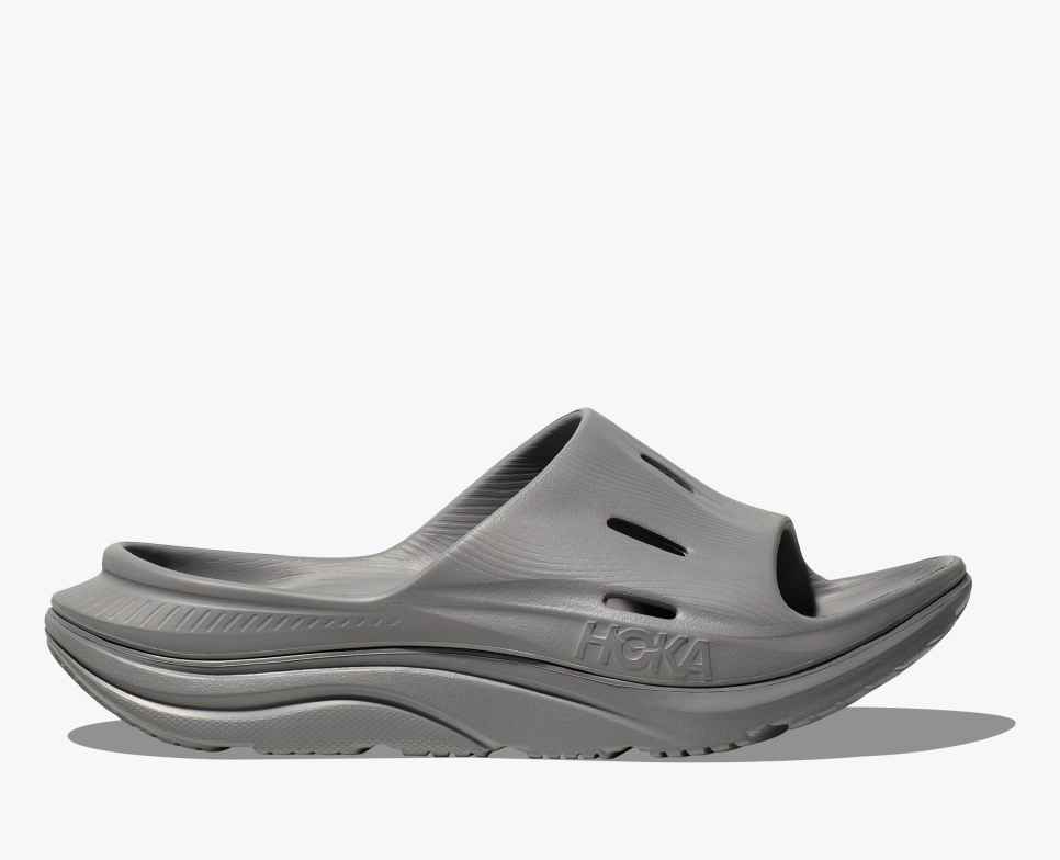 Hoka Ora Recovery Slide 3 - Grey
