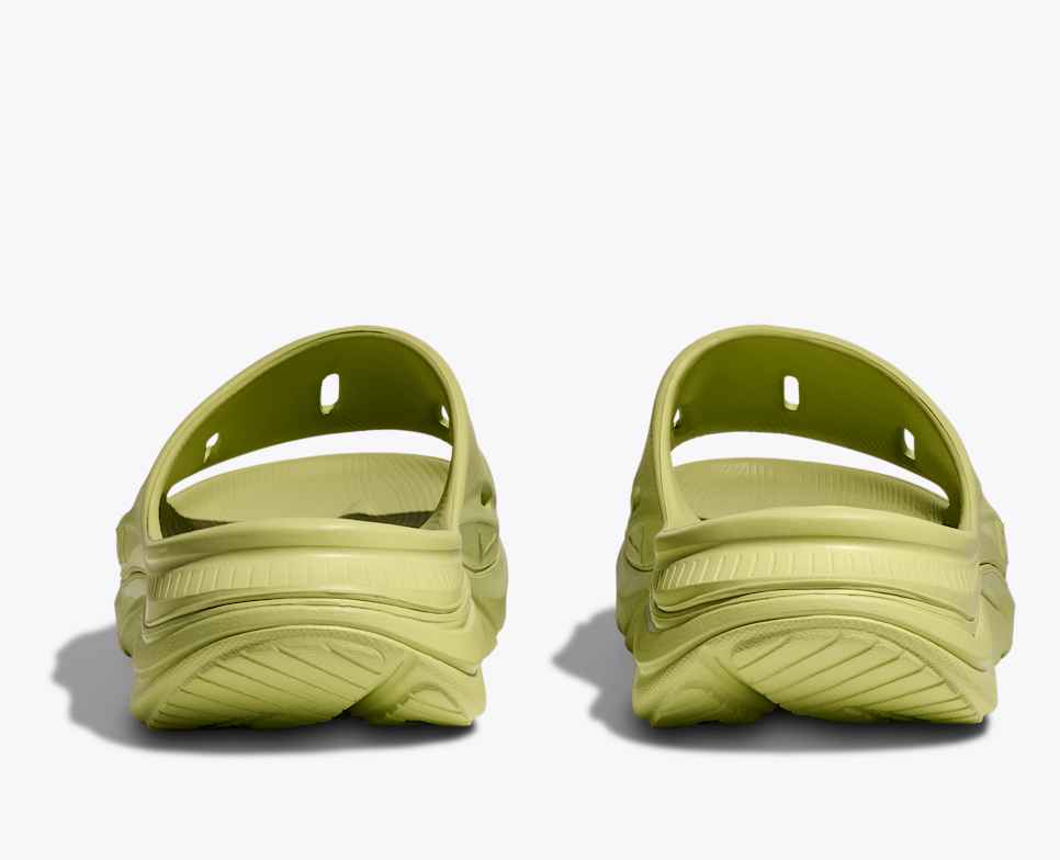Hoka Ora Recovery Slide 3 - honeydew / honeydew