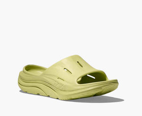 Hoka Ora Recovery Slide 3 - honeydew / honeydew
