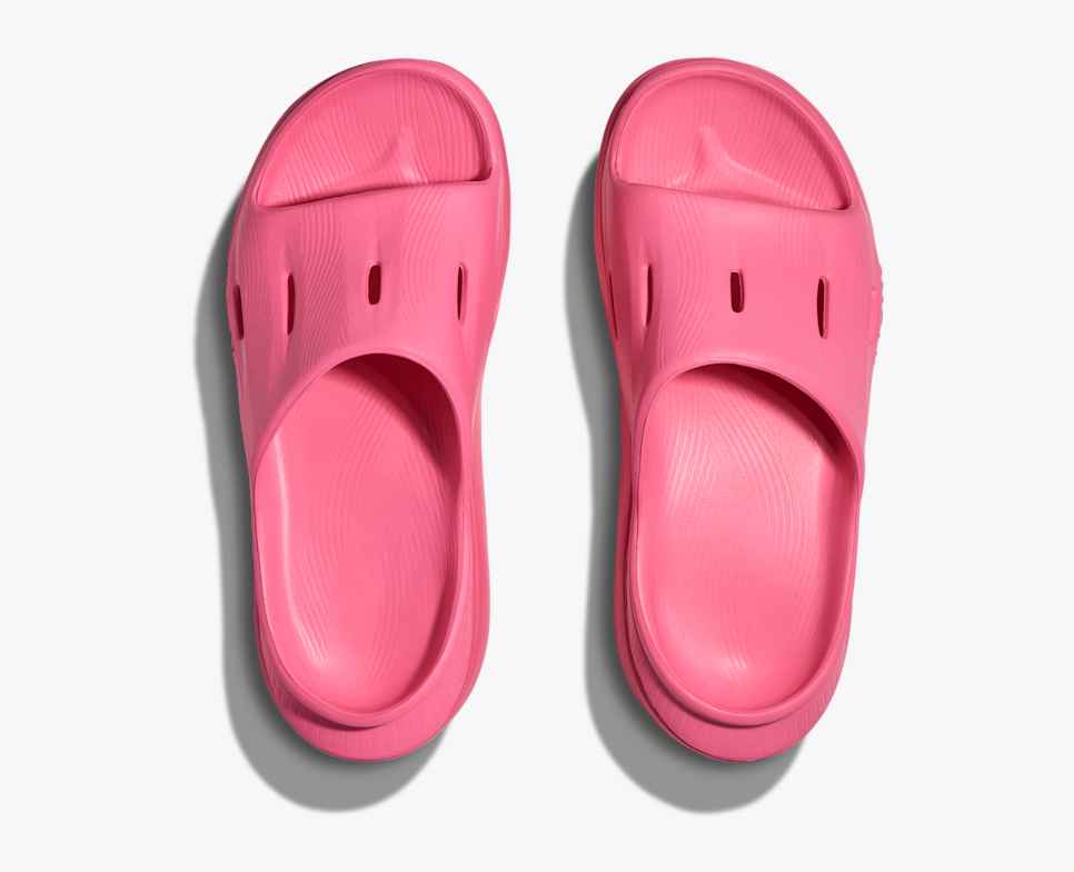 Hoka Ora Recovery Slide 3 - Neon Rose