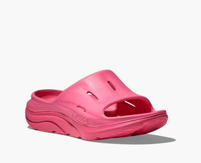 Hoka Ora Recovery Slide 3 - Neon Rose