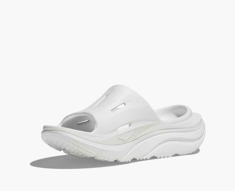 Hoka Ora Recovery Slide 3 - White