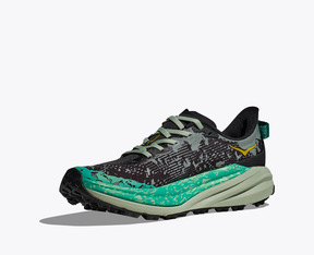 Hoka Speedgoat 6 Wide - Black / Aloe Vera