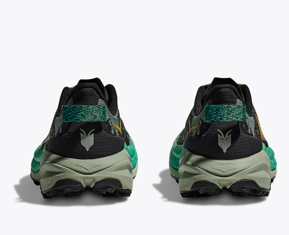 Hoka Speedgoat 6 Wide - Black / Aloe Vera