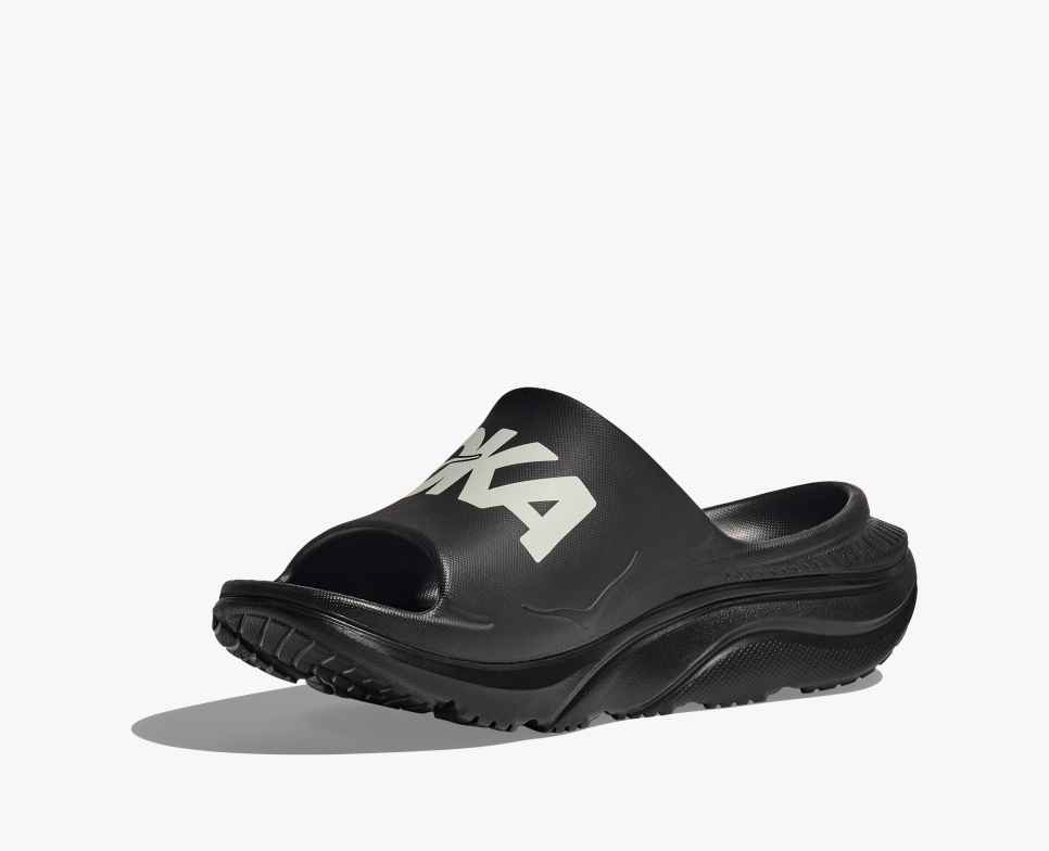 Hoka Ora Athletic Slide 3 - Black/White