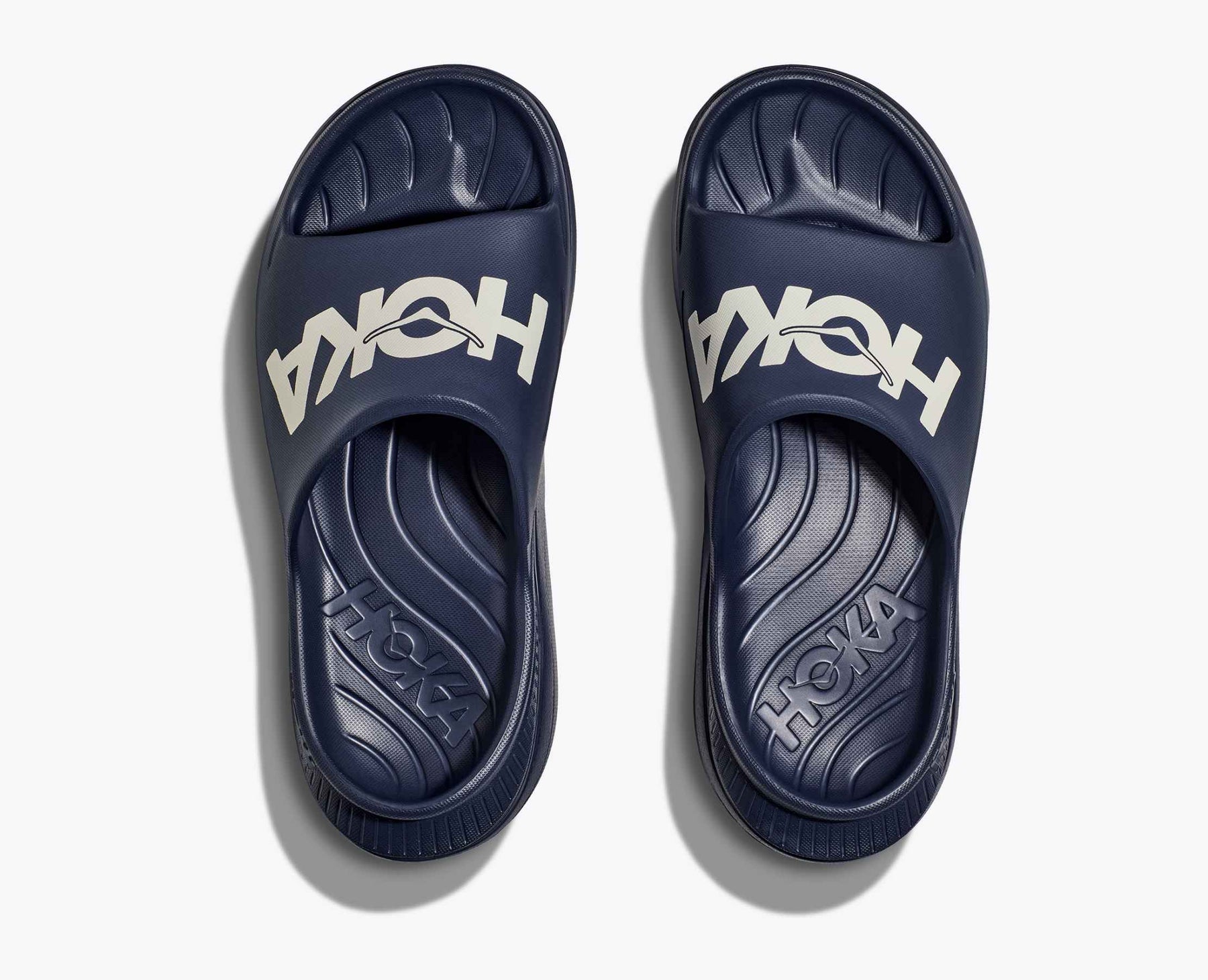 Hoka Ora Athletic Slide 3 - varsity navy / white