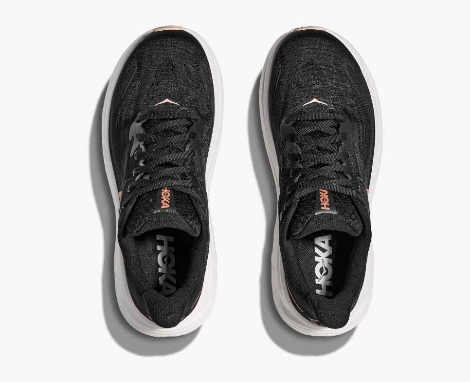 Hoka Clifton 10 black / rose gold
