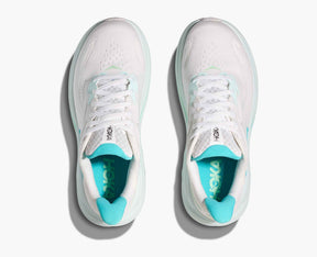 Hoka Clifton 10 White / Cielo blue