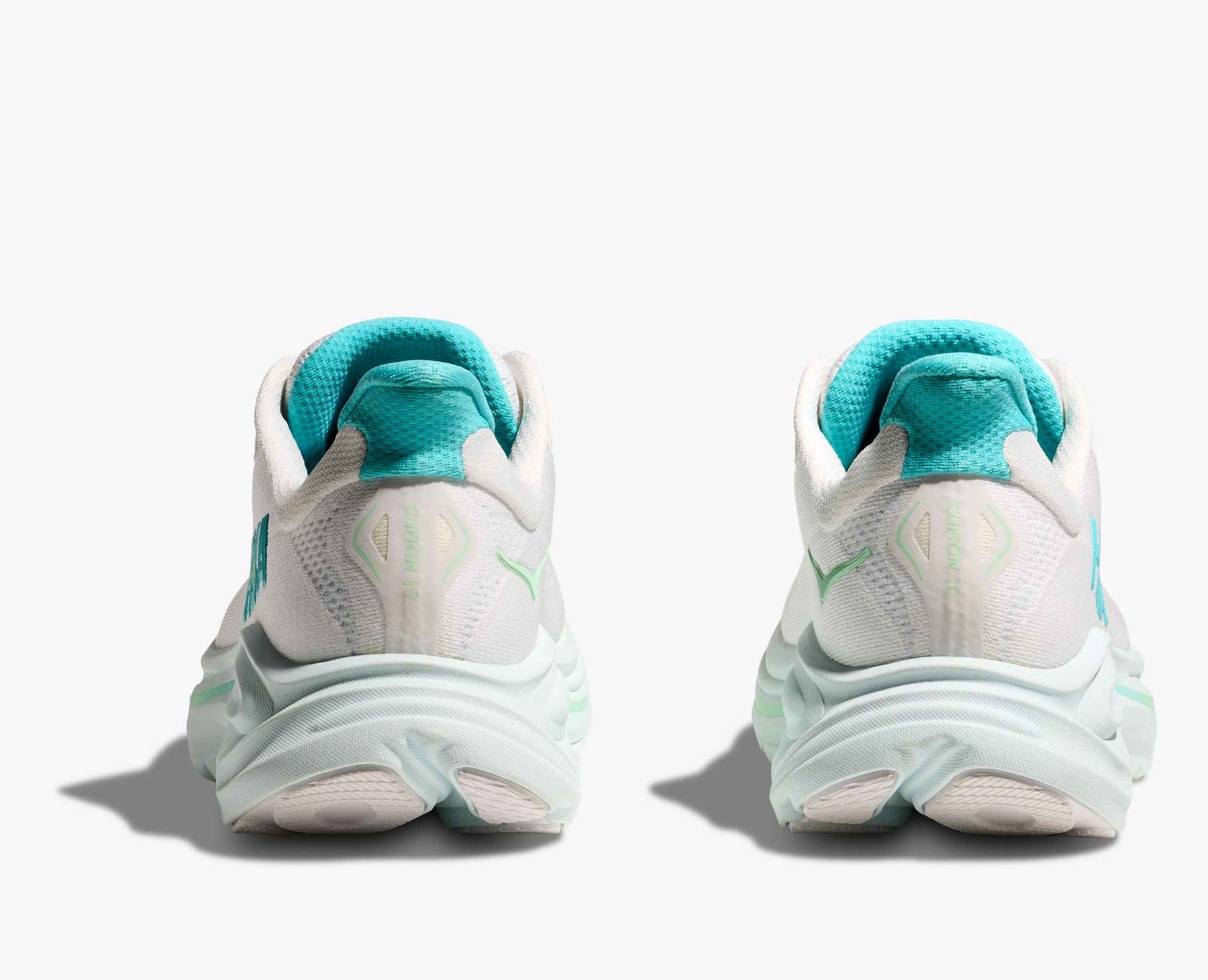 Hoka Clifton 10 White / Cielo blue