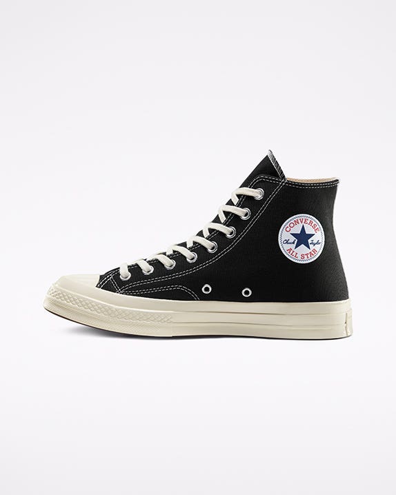 Comme des Garçons PLAY x Converse Chuck 70 Black