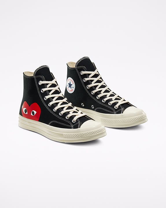Comme des Garçons PLAY x Converse Chuck 70 Black