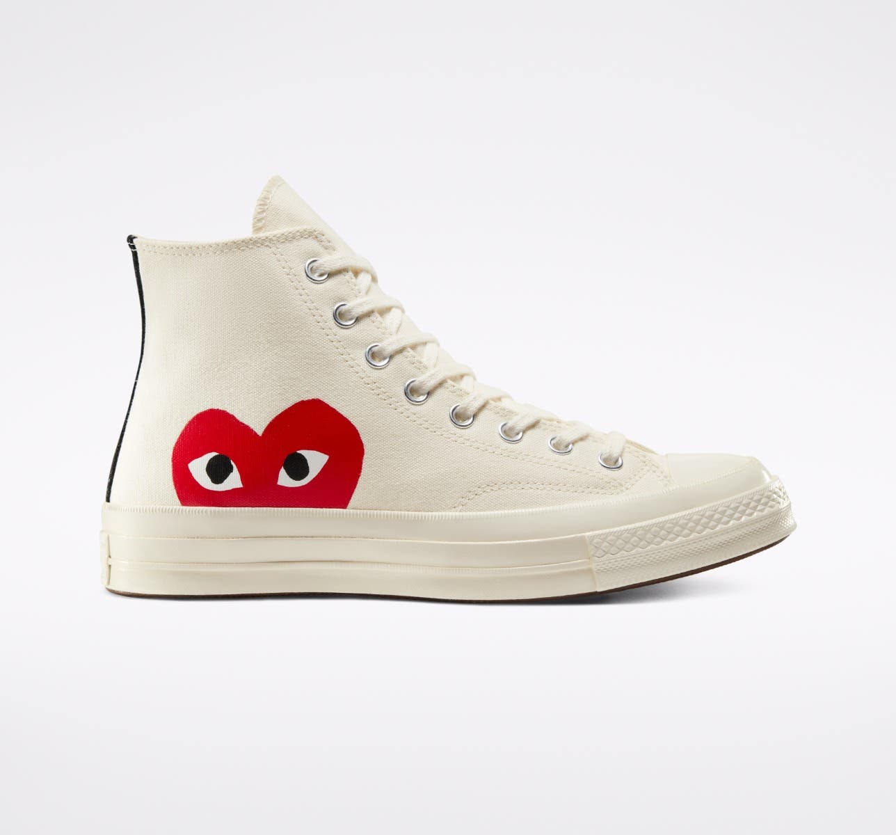 Comme des Garçons PLAY x Converse Chuck 70 White