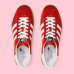 Gucci x Adidas Gazelle Red Velvet