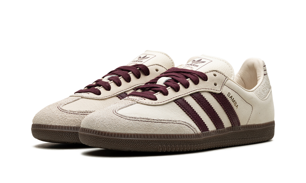 Samba OG WMNS "Wonder White Maroon"