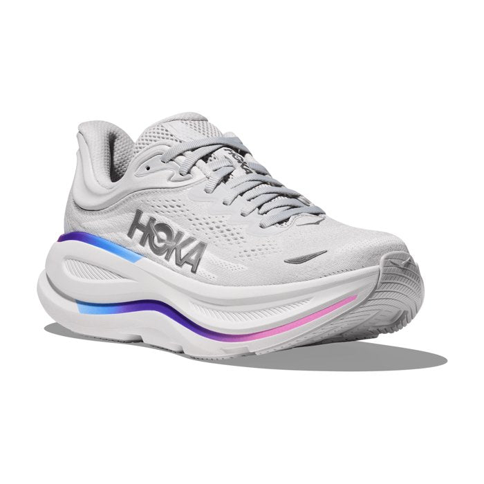 Hoka Bondi 9 Cosmic Grey/White