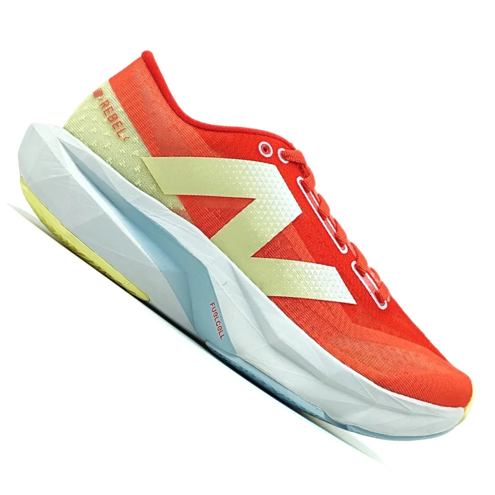 NB FuelCell Rebel V4 - Coral/Gold