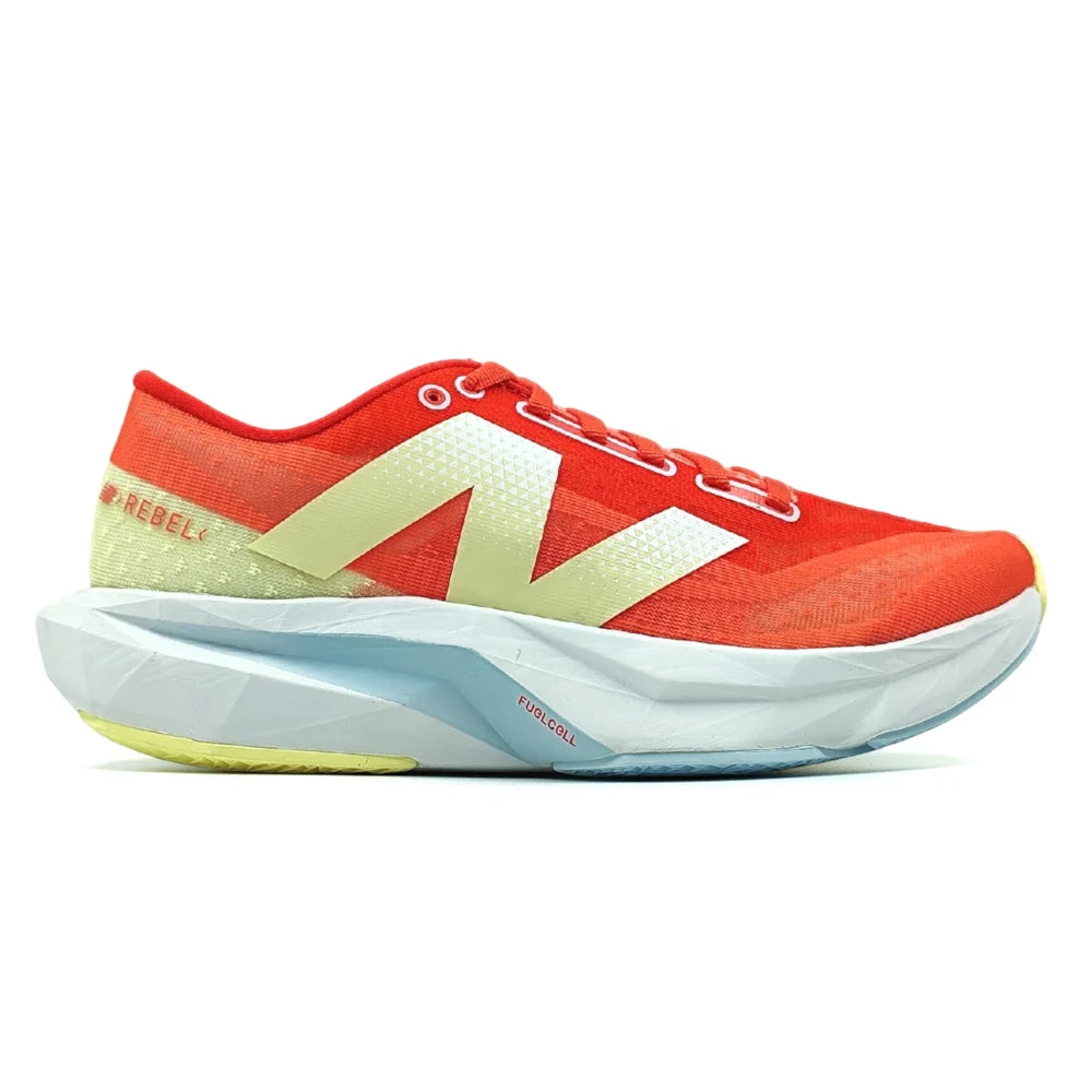 NB FuelCell Rebel V4 - Coral/Gold