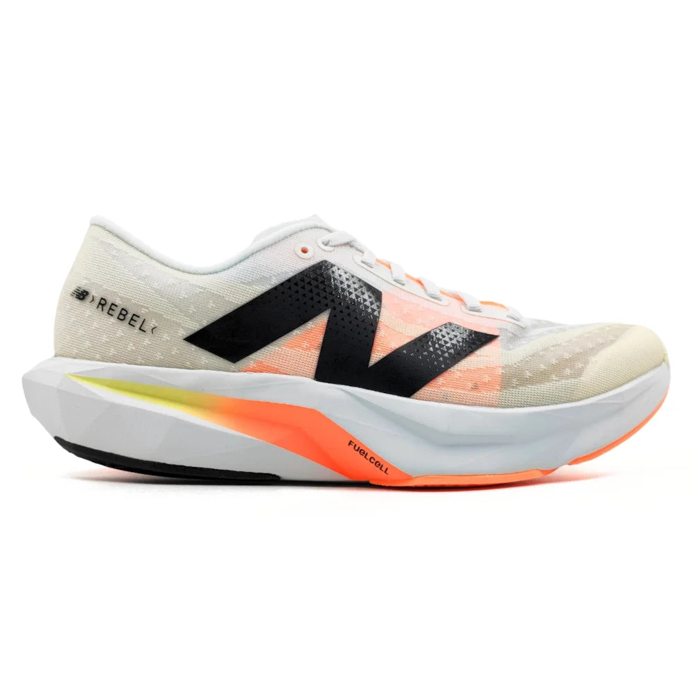 NB FuelCell Rebel V4 - White/Orange