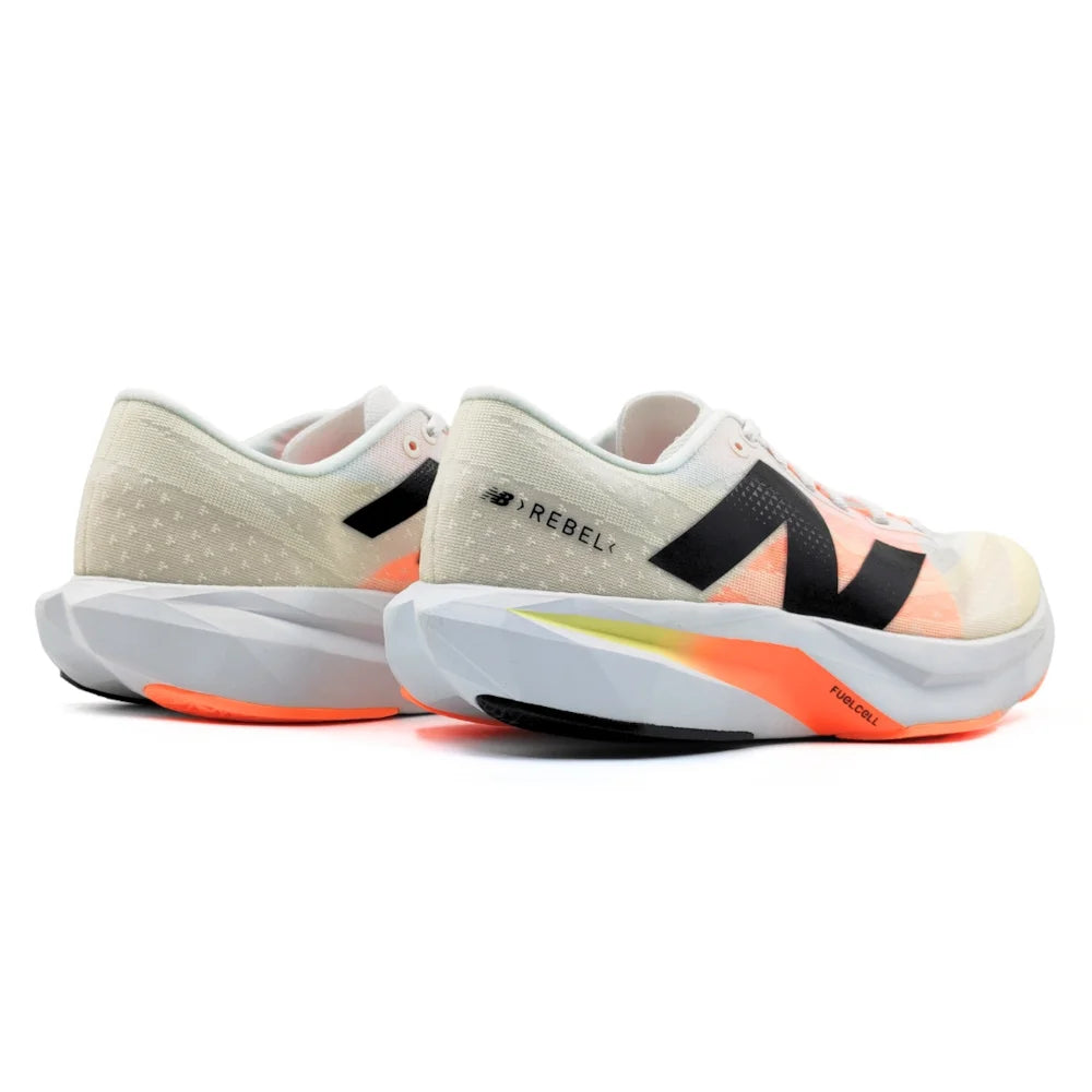 NB FuelCell Rebel V4 - White/Orange