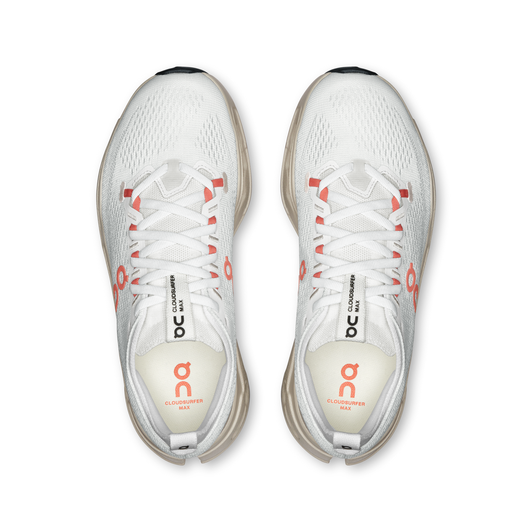 Cloudsurfer Max Wide Ivory | Salmon