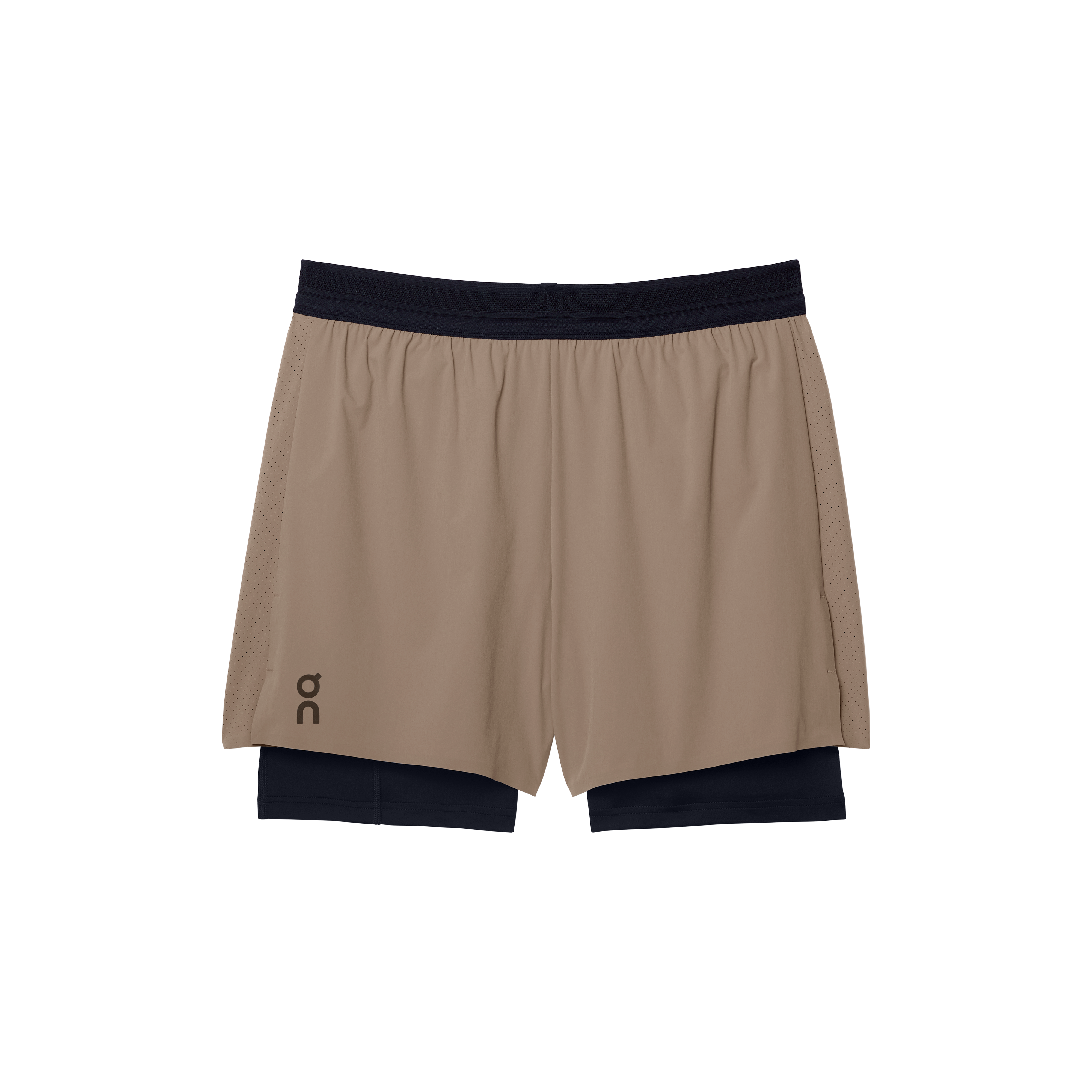 5" Performance 2/1 Shorts Cinder | Black - On Runnig