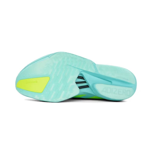 ADIZERO ADIOS PRO 4- Flash Aqua / Lucid Lemon